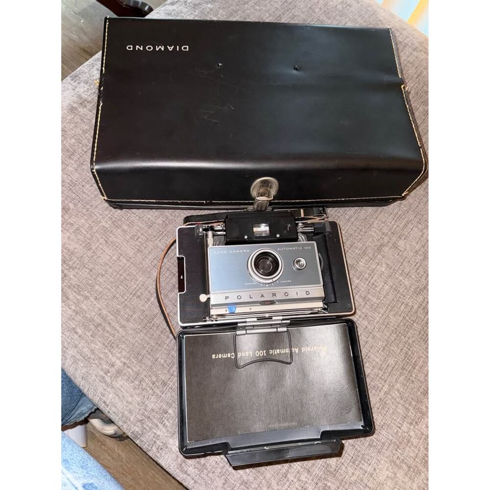 1967 Polaroid Automatic 100 Land Camera – Complete Collector’s Kit